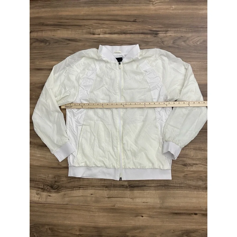 Air Jordan Men's Varsity Windbreaker Jacket Size XL Off White‎ RN# 56323